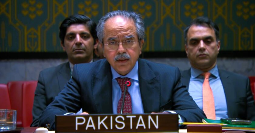 At UNSC, Pakistan Denounces Unilateral Suspension of Indus Waters Treaty, Calls for Strengthening Environmental Security