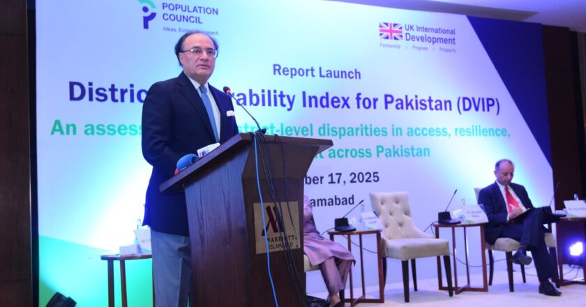 Pakistan’s Economic Future Tied to Population and Climate Action, Says Finance Minister