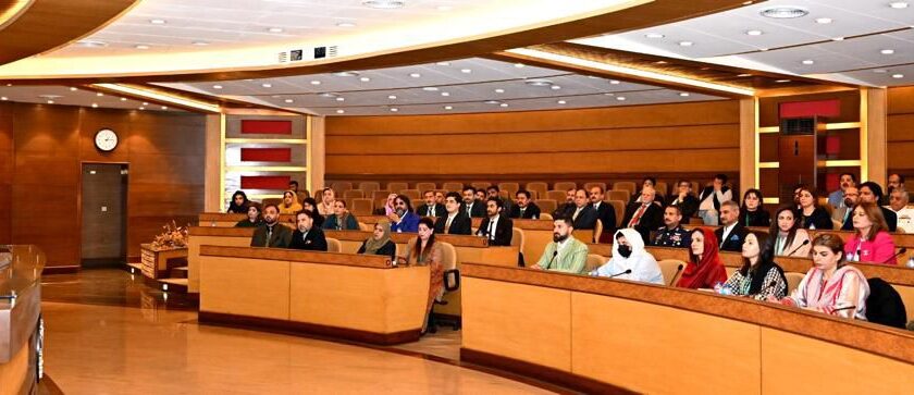 Participants of the National Security Workshop–27 (NSW–27) visited General Headquarters: ISPR