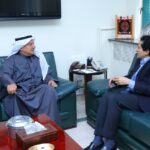 Federal Minister for Petroleum held a meeting today with the Ambassador of the State of Kuwait to Pakistan