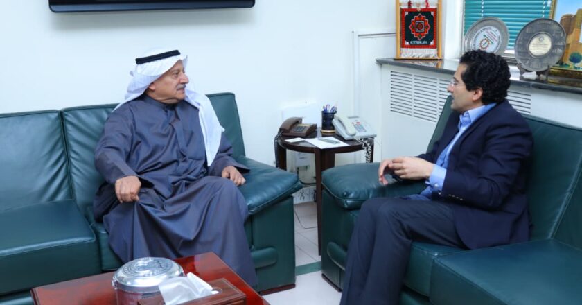 Federal Minister for Petroleum held a meeting today with the Ambassador of the State of Kuwait to Pakistan