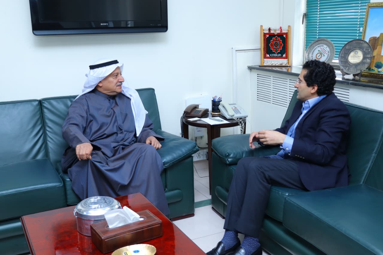 Federal Minister for Petroleum held a meeting today with the Ambassador of the State of Kuwait to Pakistan
