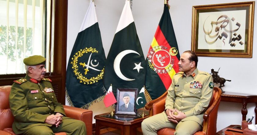 Commander Royal Saudi Land Forces Calls on Field Marshal Syed Asim Munir at GHQ: ISPR