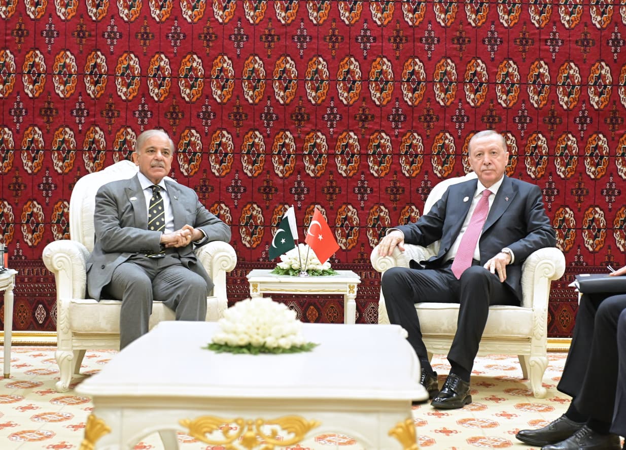 Meeting of the Prime Minister with President of Türkiye on the sidelines of International Conference on Peace and Trust
