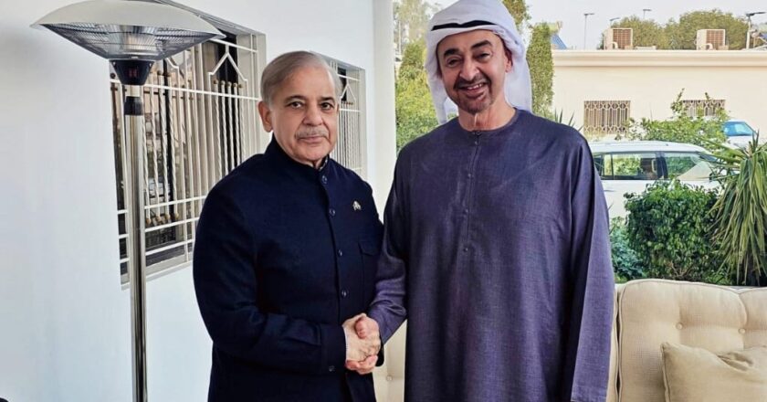 Prime Minister Meets UAE President Sheikh Mohamed bin Zayed in Rahim Yar Khan; Reaffirms Strategic Economic Partnership