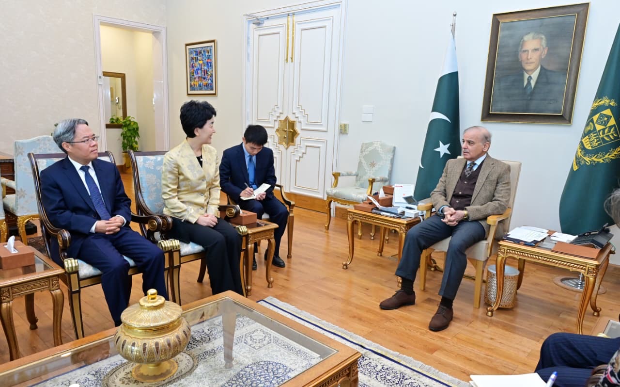 Vice Minister of IDCPC Calls on Prime Minister Shehbaz Sharif