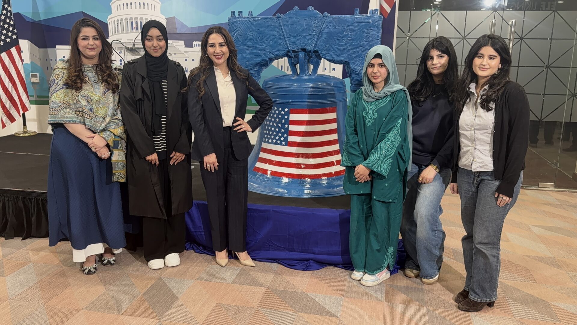 U.S. Chargé d’Affaires Natalie Baker Participates in Liberty Bell Initiative