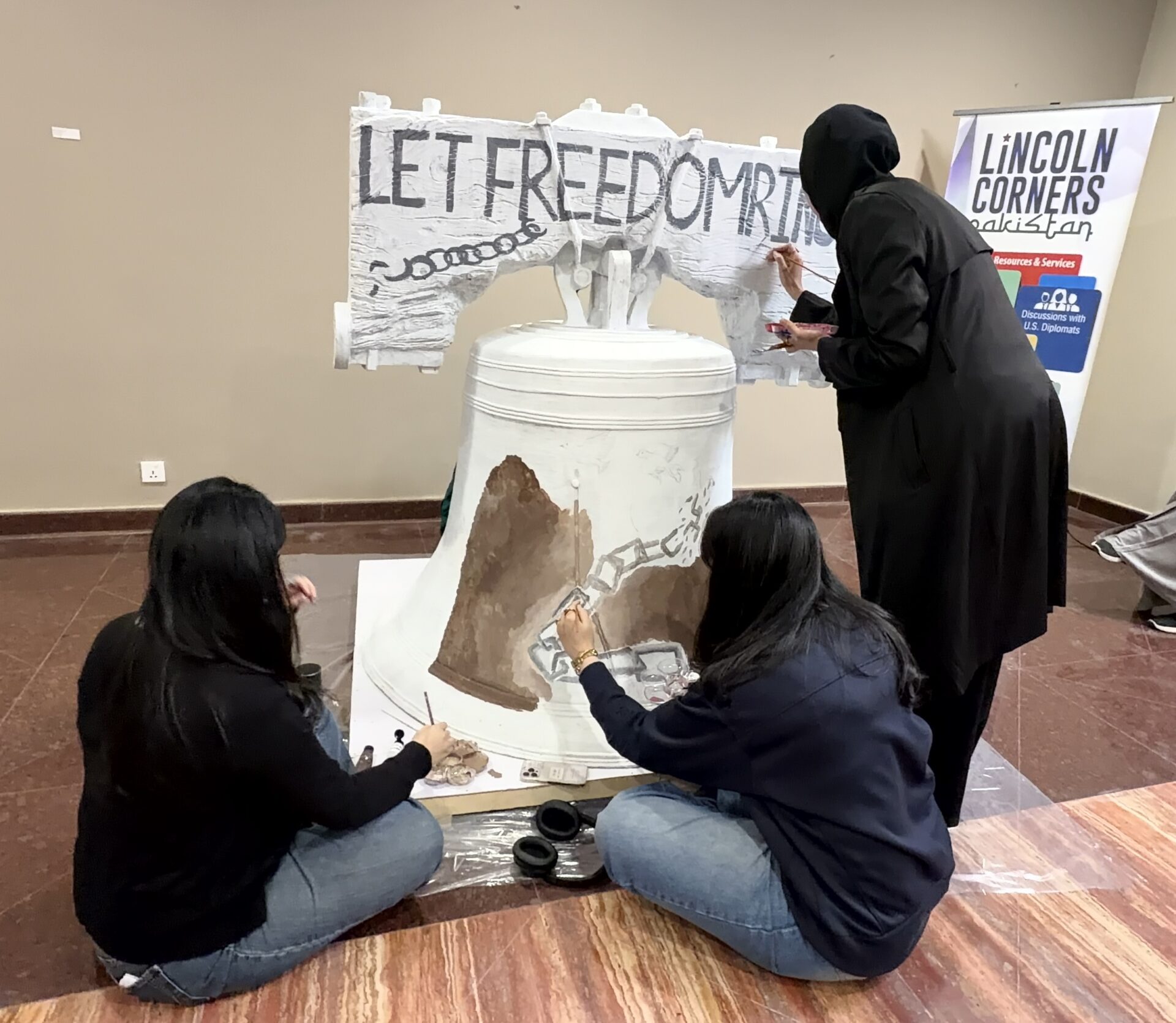 U.S. Chargé d’Affaires Natalie Baker Participates in Liberty Bell Initiative