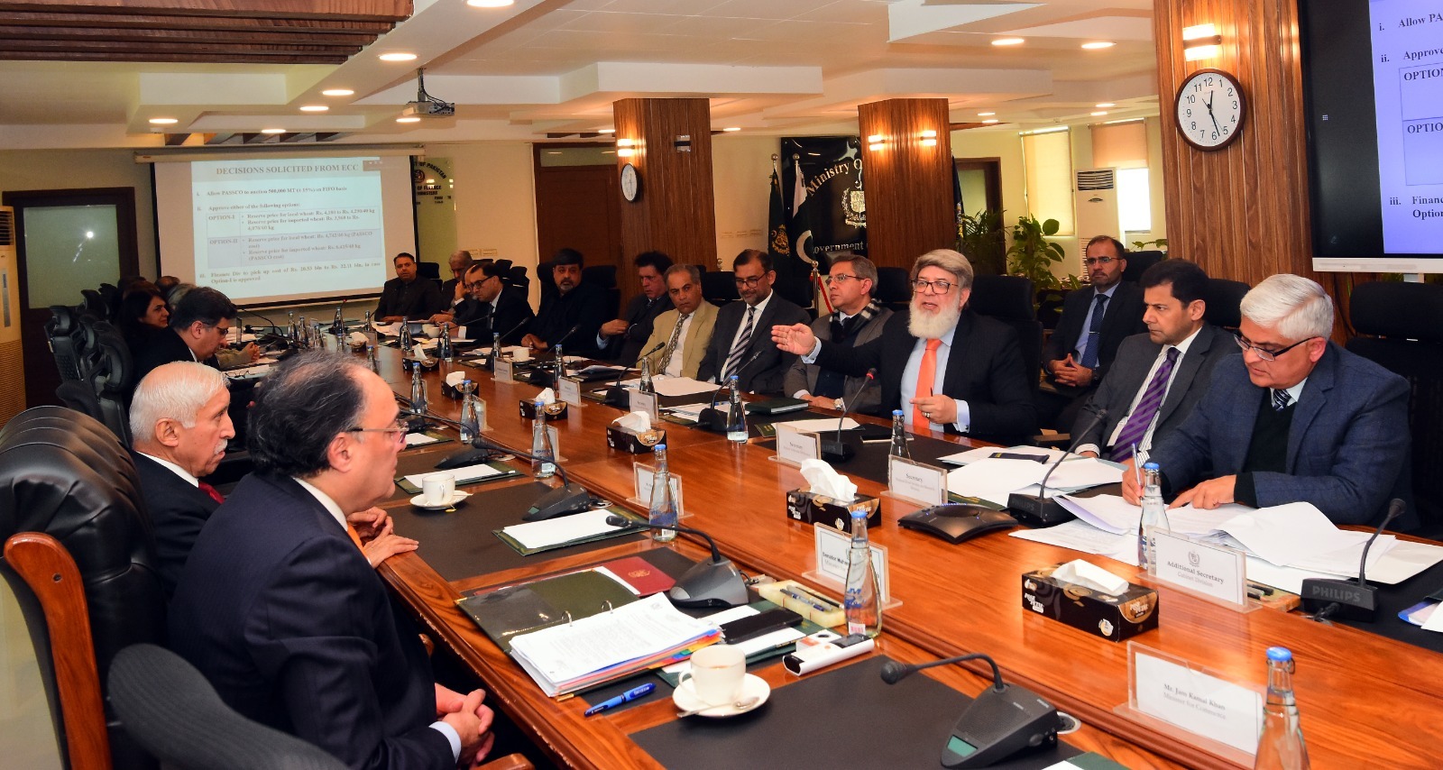 ECC Approves Key Economic, Food Security, Health and Development Measures