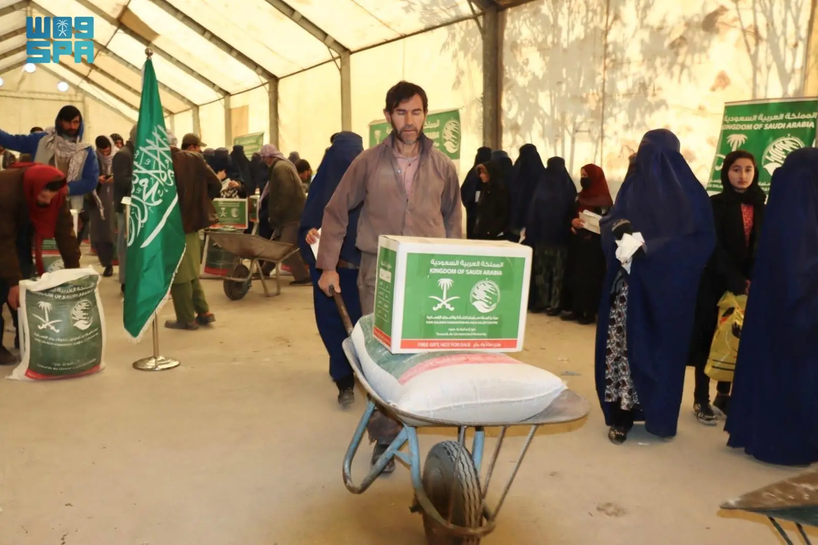KSrelief Distributes Food Baskets to 510 Families in Afghanistan’s Badakhshan Province