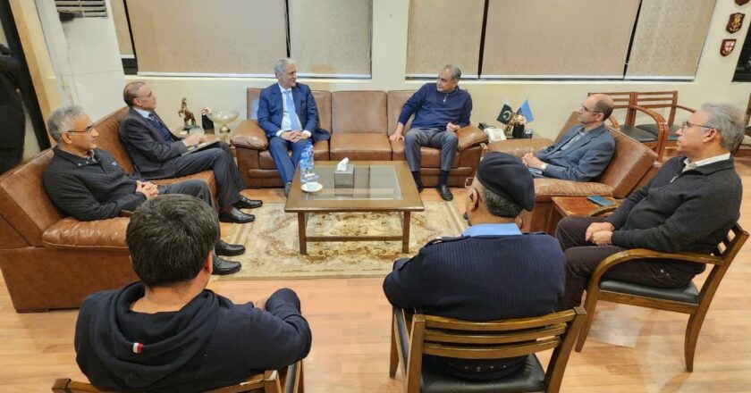 Federal Minister for Interior Mohsin Naqvi visited the FIA Headquarters