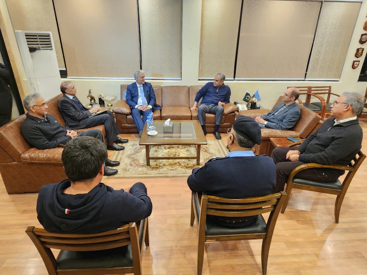 Federal Minister for Interior Mohsin Naqvi visited the FIA Headquarters