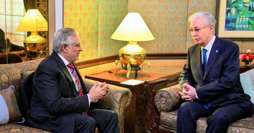 Deputy Prime Minister/Foreign Minister Calls on President of Kazakhstan