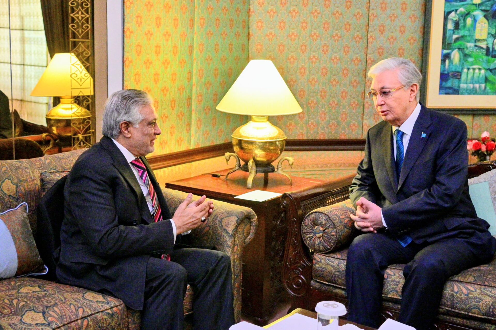 Deputy Prime Minister/Foreign Minister Calls on President of Kazakhstan