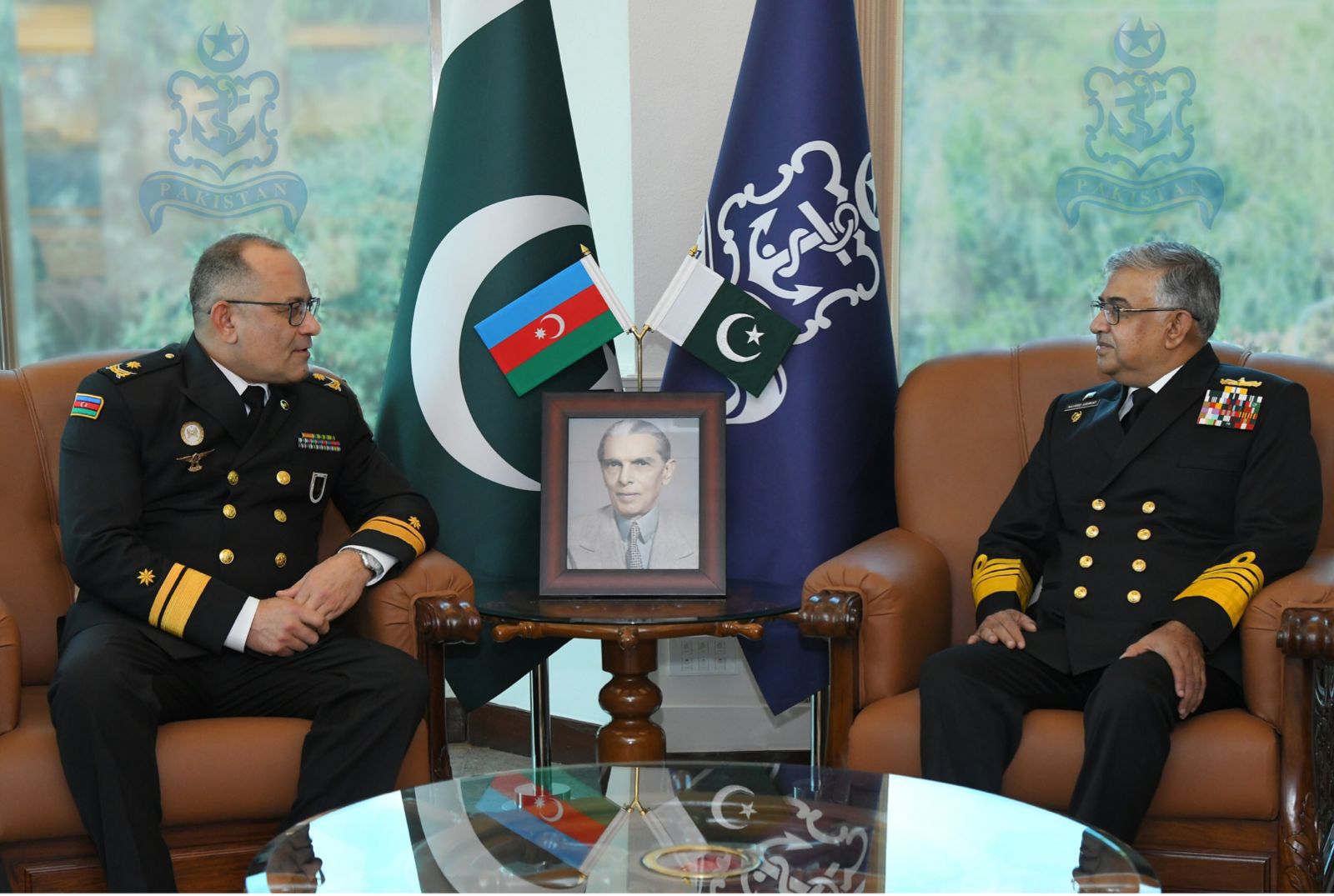 Commander Azerbaijan Naval Forces called on Admiral Naveed Ashraf: ISPR