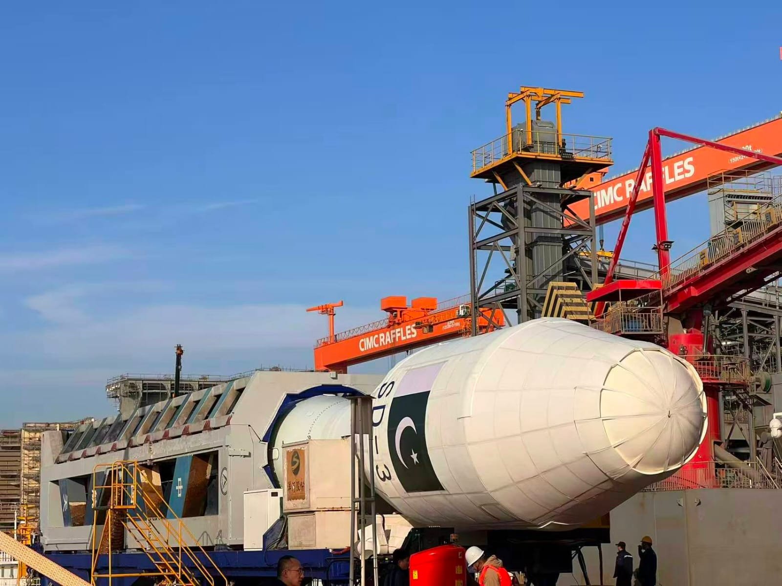 Pakistan Successfully Launches Indigenous PRSC-EO2 Satellite, Marking First-Ever Seaborne Liftoff