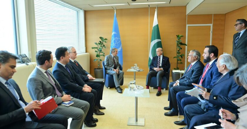 Prime Minister Shehbaz Sharif Meets IAEA Director General Rafael Mariano Grossi in Vienna