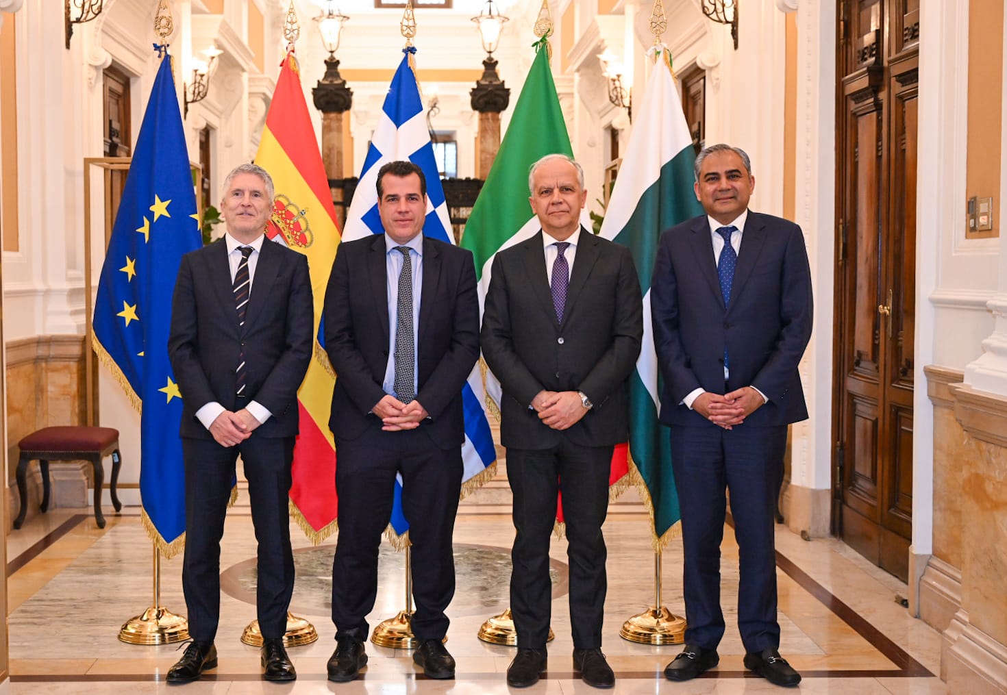 ‎Pakistan, Italy, Spain & Greece Agree on Joint Strategy to Curb Illegal Migration; EU-Backed Support and Next Meeting in Pakistan Announced