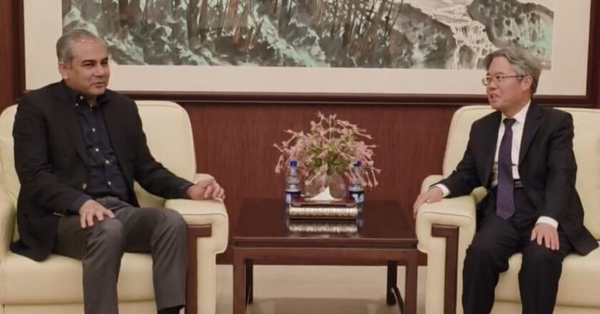 Interior Minister Mohsin Naqvi Visits Chinese Embassy, Discusses Security Cooperation and Protection of Chinese Nationals