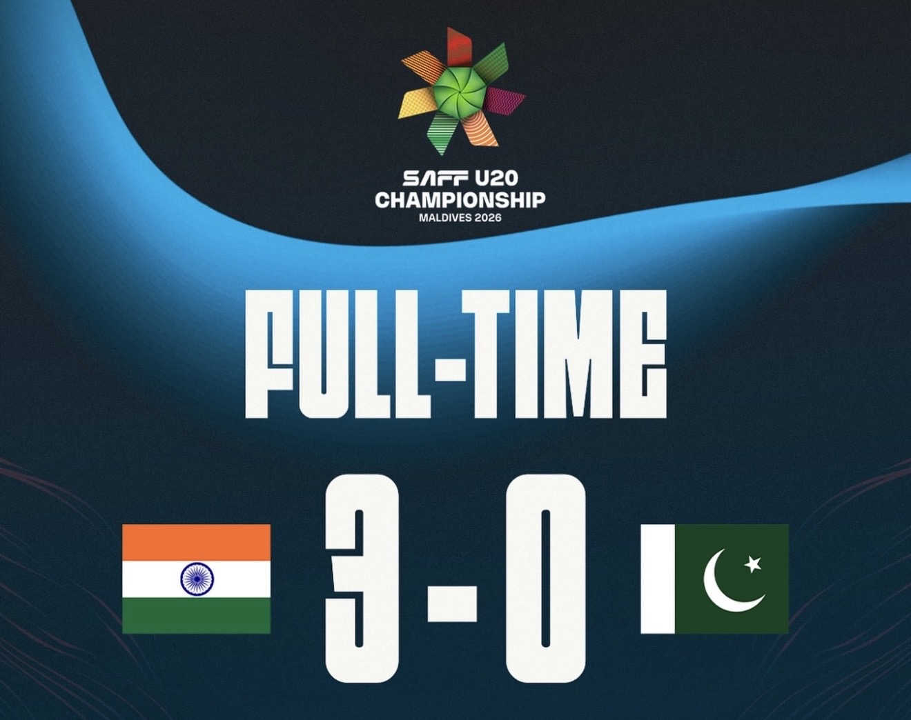 Pakistan Exit SAFF U-20 Championship After Loss to India