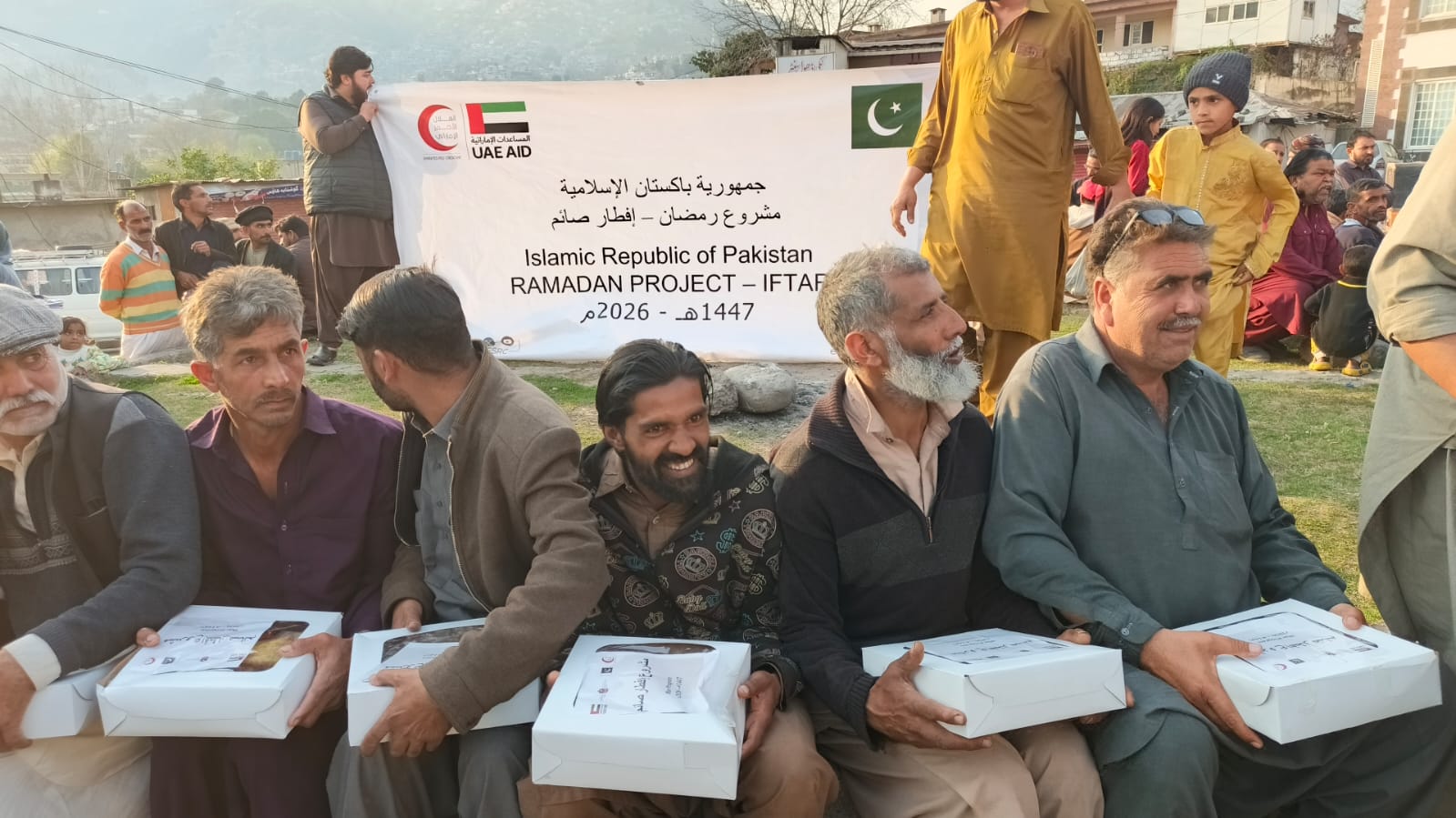 UAE Embassy Distributes 1,000 Iftar Packets and 1,800 Kgs of Dates in Muzaffarabad, AJK