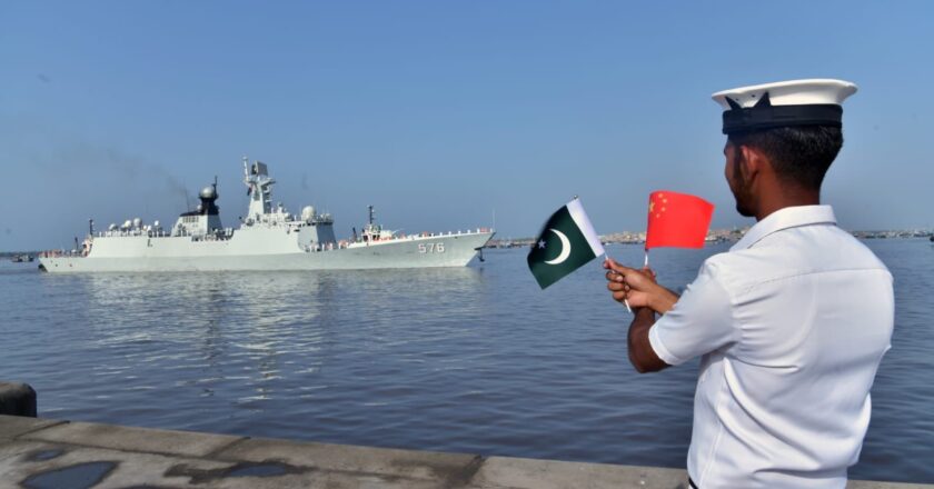 Pakistan Navy Welcomes PLA(N) Ship DAQING for Exercise SEA GUARDIAN 2026: ISPR