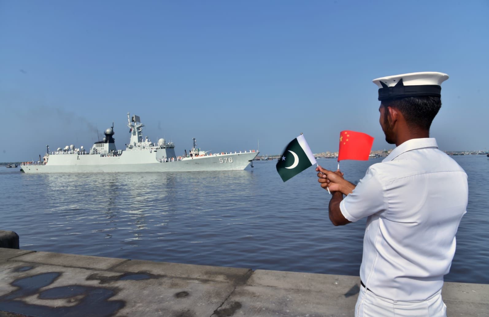 Pakistan Navy Welcomes PLA(N) Ship DAQING for Exercise SEA GUARDIAN 2026: ISPR