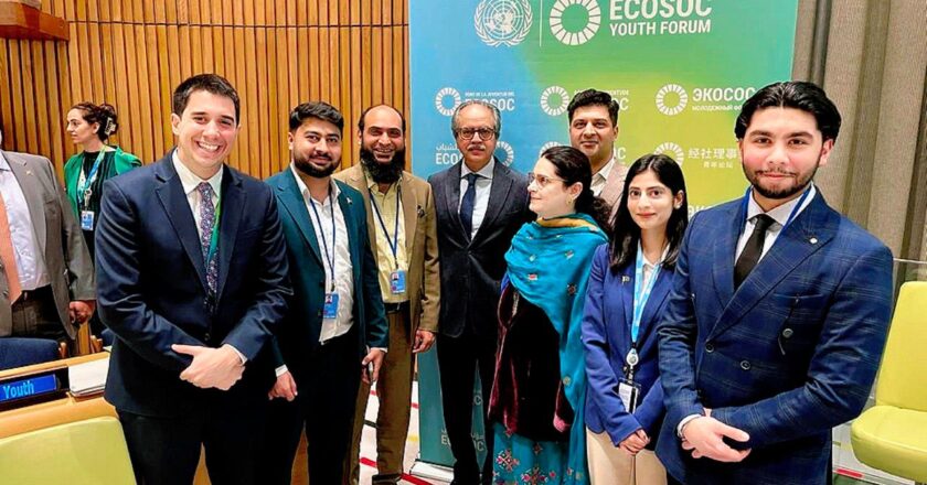 Pakistan Highlights Role of Youth Leadership in Promoting Inclusion and Global Cooperation at UN Youth Forum 2026