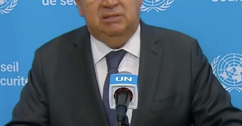 UN Secretary-General, António Guterres, has welcomed Iran’s announcement to reopen the Strait of Hormuz
