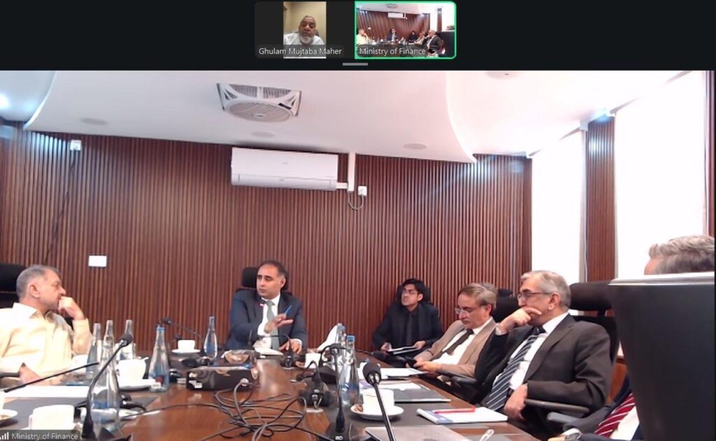 Minister of State for Finance and Railways Meets Presidents of Anjuman-e-Tajiran Sialkot and Gujranwala