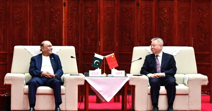 President Zardari Engages Hunan Leadership, Explores Cooperation in Key Sectors