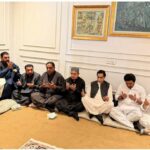 اسپیکر قومی اسمبلی سردار ایاز صادق کا پاکستان پیپلز پارٹی کے چیف وہپ و رکن قومی اسمبلی میر اعجاز حسین جکھرانی کی رہائش گاہ، جکھرانی ہاؤس جیکب آباد کا دورہ