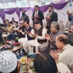 Chairman Senate Syed Yousuf Raza Gilani visited the residence of Federal Minister for Poverty Alleviation and Social Safety Pir Syed Imran Ahmed Shah to offer condolences on the demise of his mother