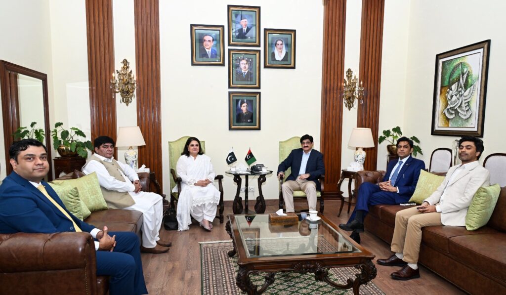 چیئرپرسن بی آئی ایس پی سینیٹر روبینہ خالد کی وزیر اعلیٰ سندھ سید مراد علی شاہ سے اہم ملاقات