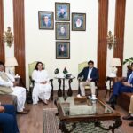 چیئرپرسن بی آئی ایس پی سینیٹر روبینہ خالد کی وزیر اعلیٰ سندھ سید مراد علی شاہ سے اہم ملاقات