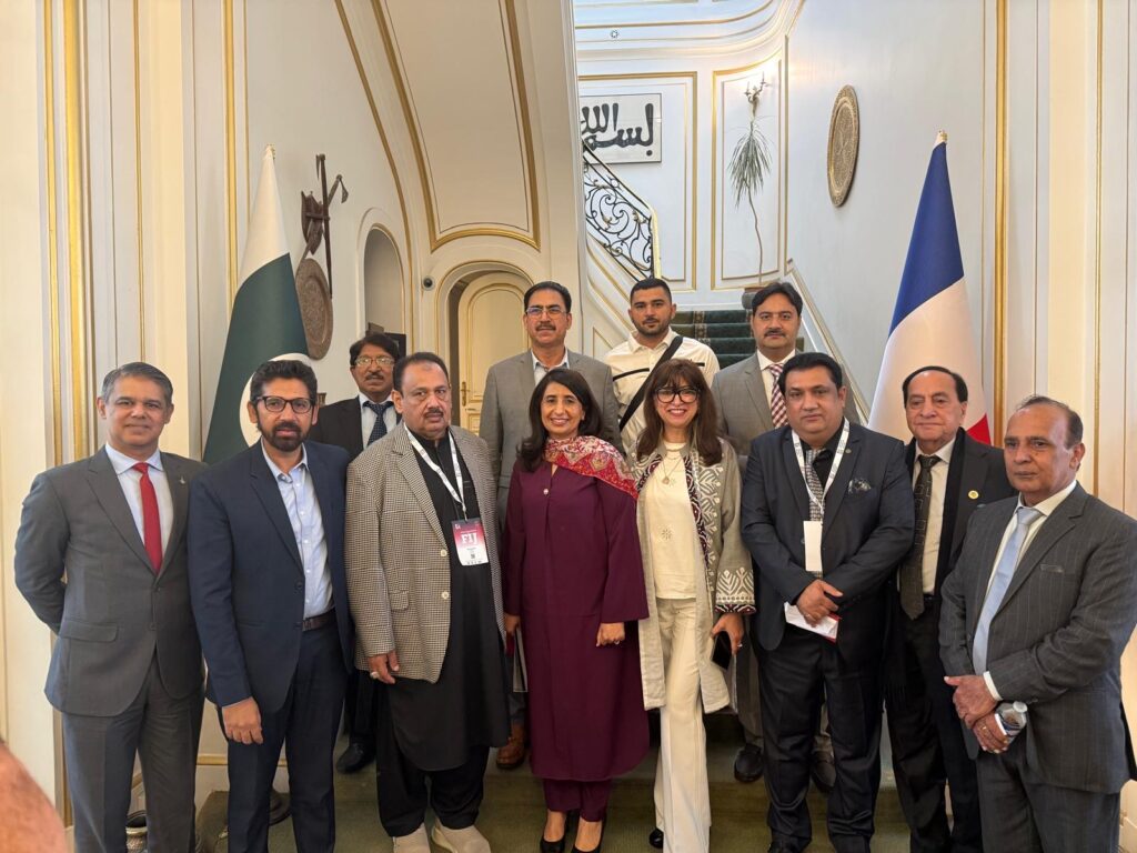 PFUJ DELEGATION MEETS AMBASSADOR OF PAKISTAN TO FRANCE