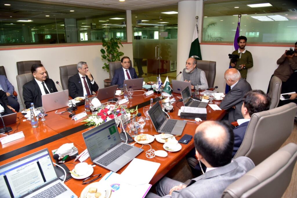 9th Meeting of the Senate of COMSATS University Islamabad chaired by Federal Minister for Science and Technology Khalid Hussain Magsi