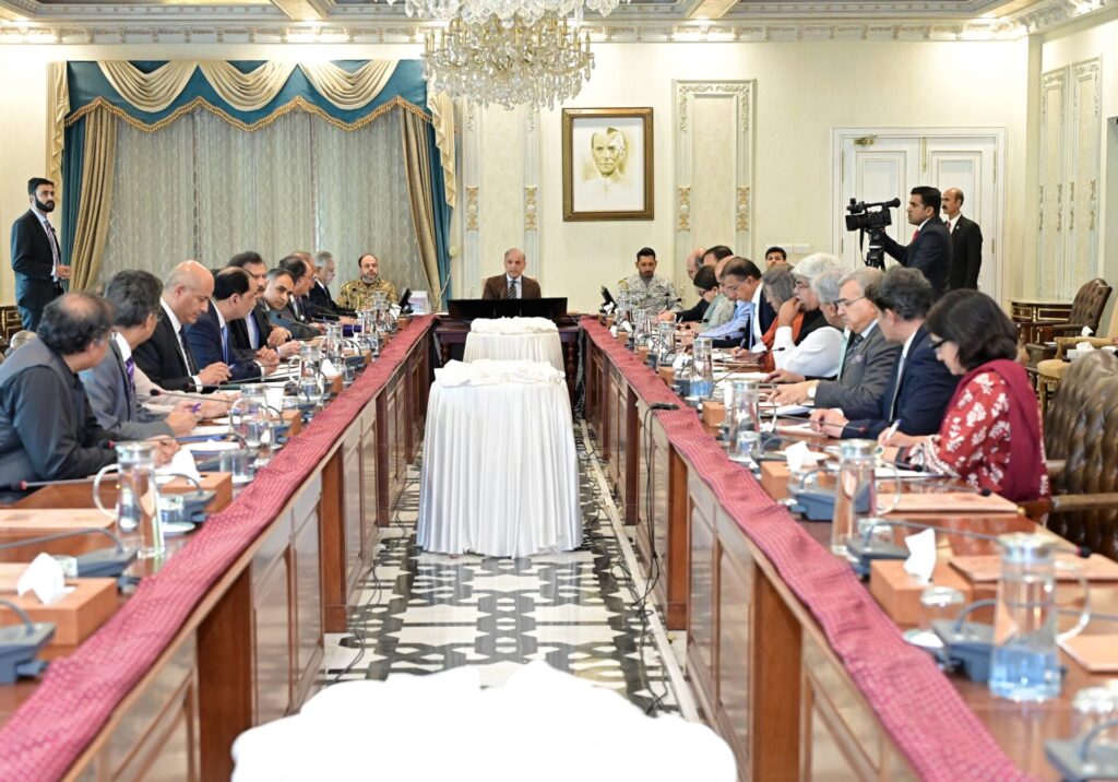 Prime Minister Shehbaz Sharif Chairs Meeting on Strategy to Enhance Pakistan’s Exports