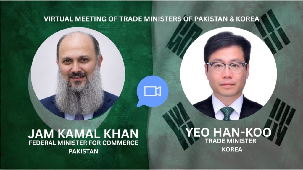 پاکستان اور جنوبی کوریا کے درمیان سیپا مذاکرات تیز کرنے پر اتفاق، دوطرفہ تجارت و سرمایہ کاری کے فروغ کا عزم