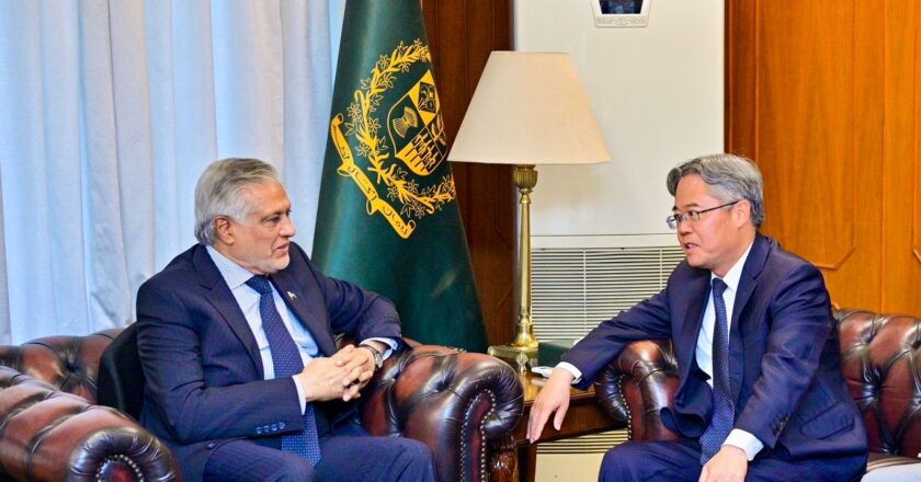Chinese Ambassador Calls on Deputy Prime Minister of Pakistan , Reaffirms Pakistan-China Strategic Partnership
