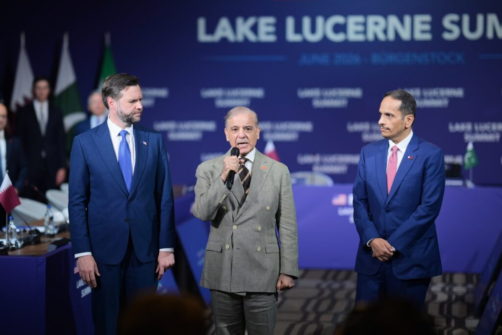 Pakistan, US and Qatar Express Optimism as Historic Iran-US Talks Begin at Bürgenstock