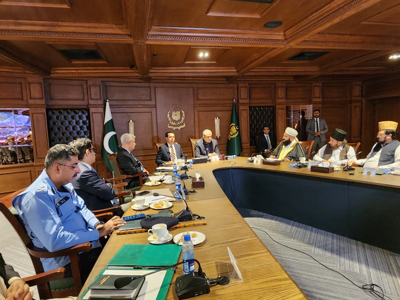 Interior Minister Mohsin Naqvi Chairs Special Meeting of Paigham-e-Amn Committee