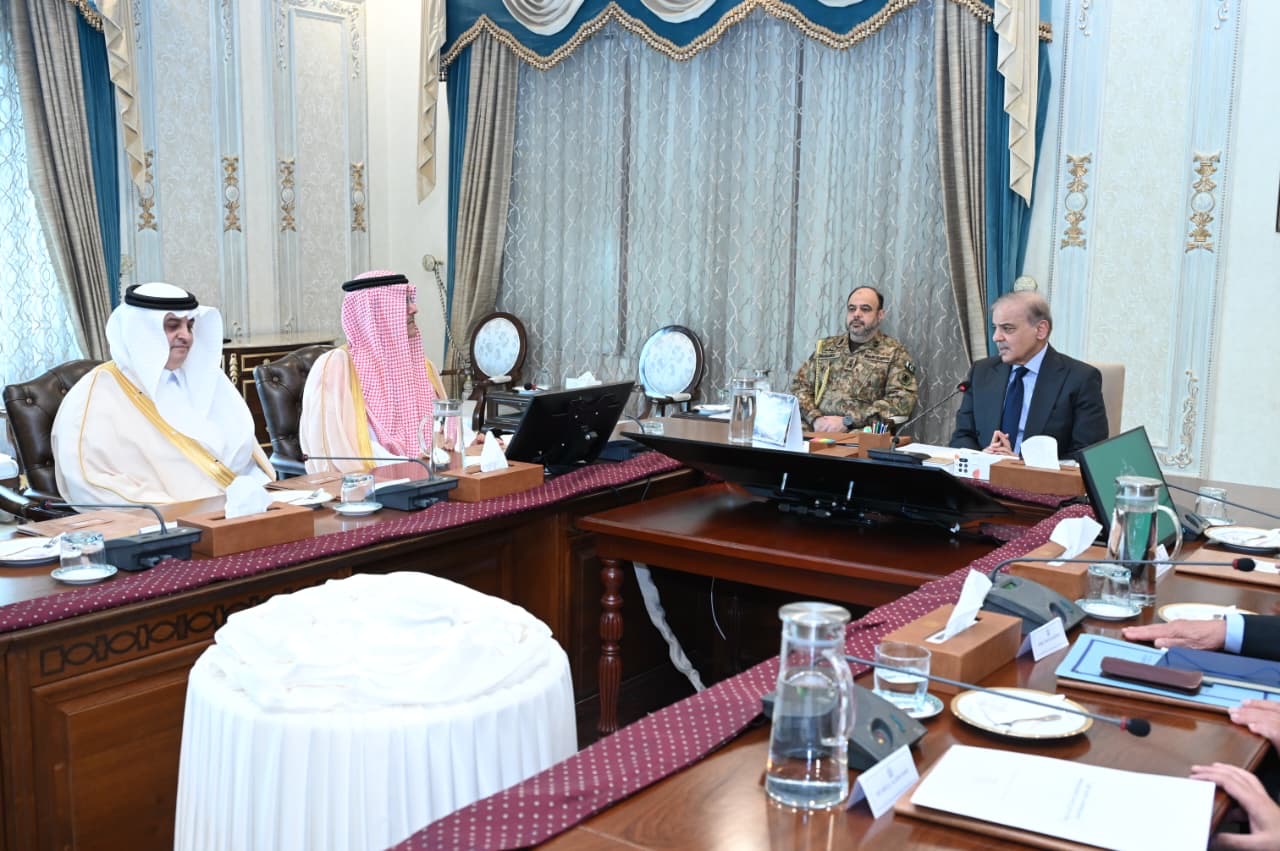 Saudi business delegation calls on the Prime Minister Shehbaz Sharif