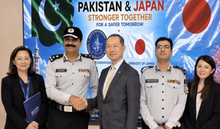 Japan and IOM Strengthen Pakistan’s Border Security Through Landmark FIA Capacity-Building Project
