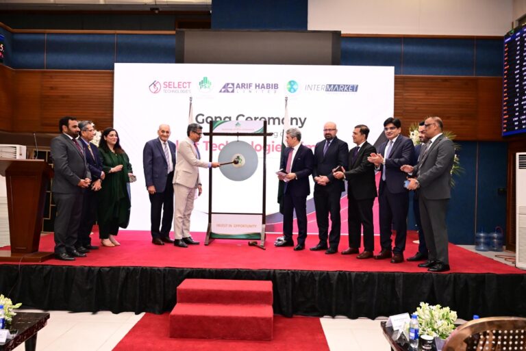 Select Technologies Limited (“Select”) Successfully Completes Initial Public Offering, Raising PKR 3.02 Billion
