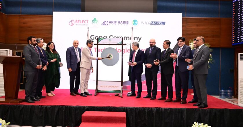 Select Technologies Limited (“Select”) Successfully Completes Initial Public Offering, Raising PKR 3.02 Billion