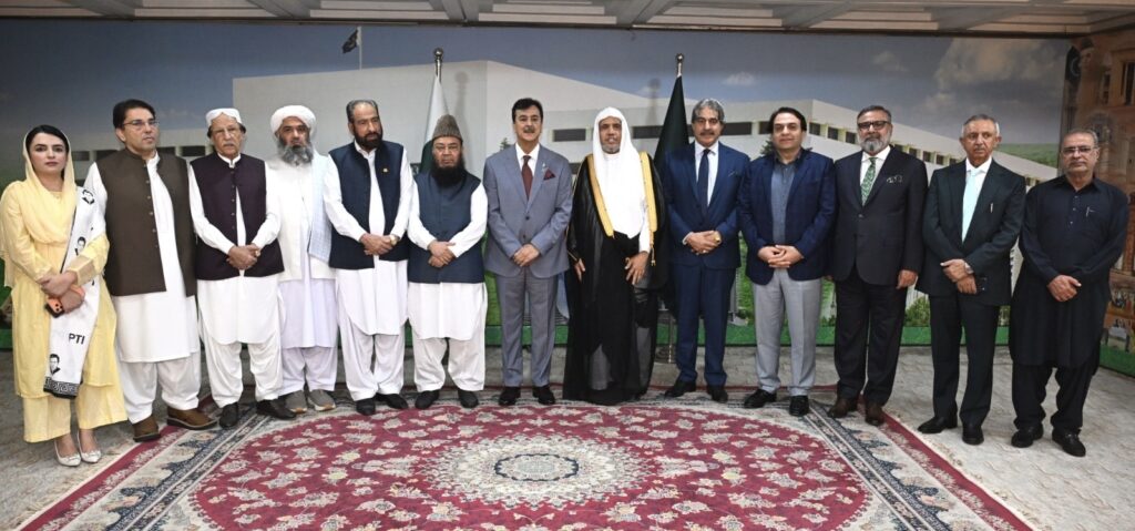 Chairman Senate Meets Secretary General of Muslim World League