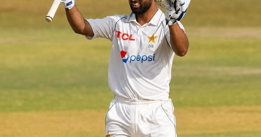 Abdullah Shafique’s Unbeaten 160 Puts Pakistan in Command with 43-Run Lead in Second Test