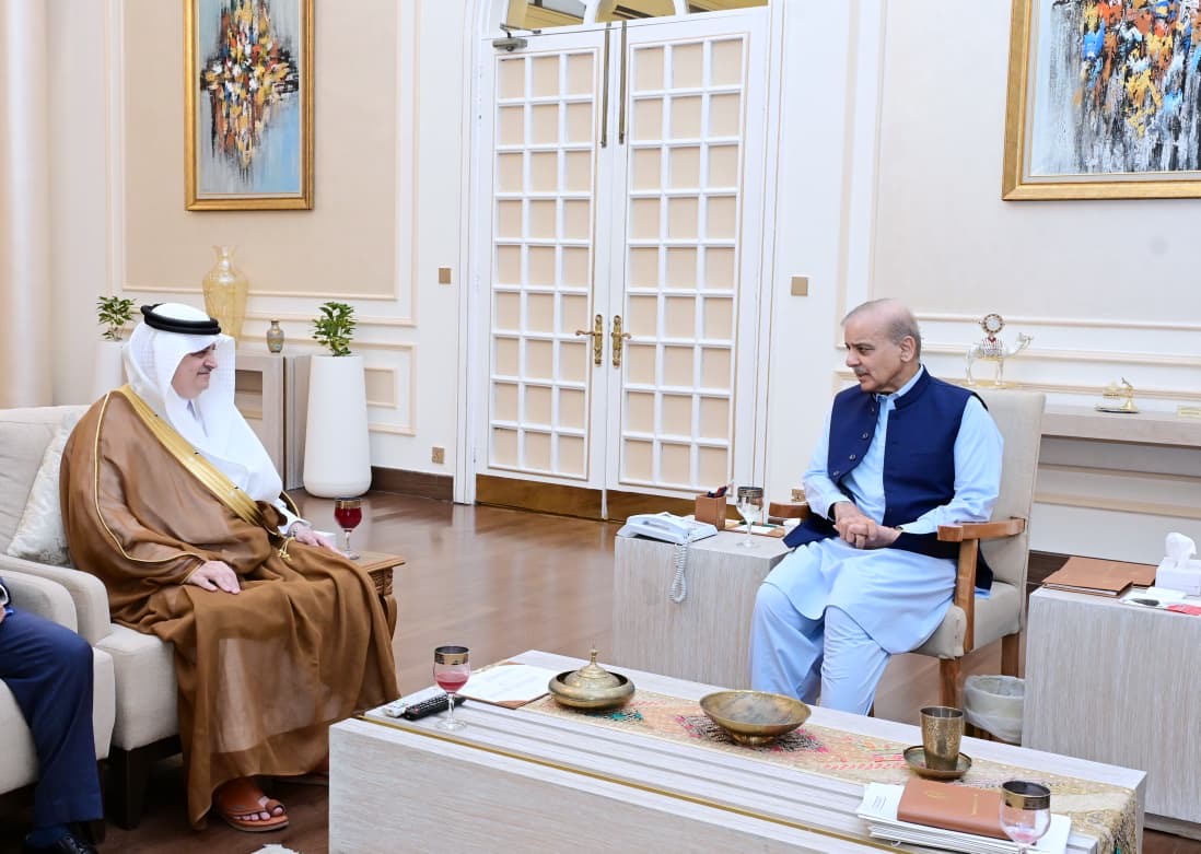 Saudi Ambassador Pays Farewell Call on Prime Minister Shehbaz Sharif