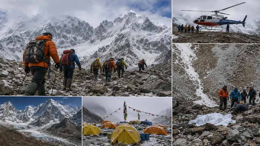 لاپتا کوہ پیماؤں کی تلاش میں اہم پیش رفت، پانچ لاشیں ملنے کا انکشاف